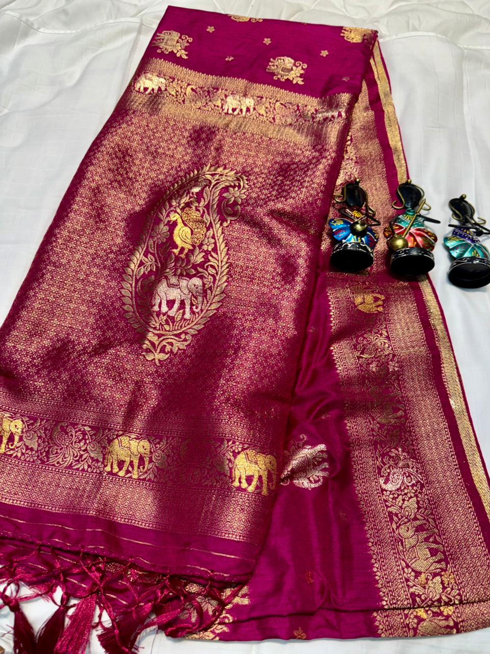 Banarasi Jaal Saree