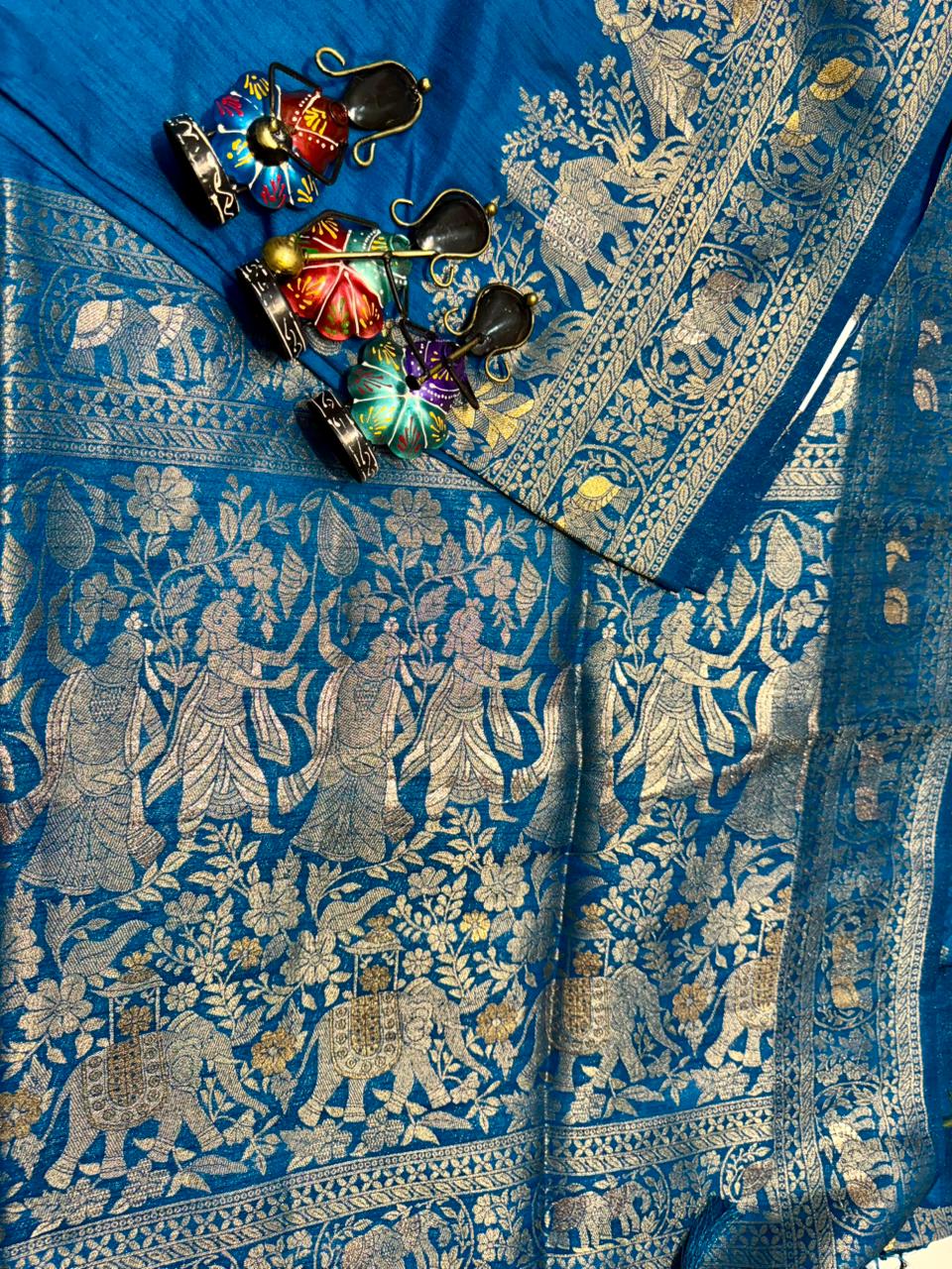 Banarasi Jaal Saree
