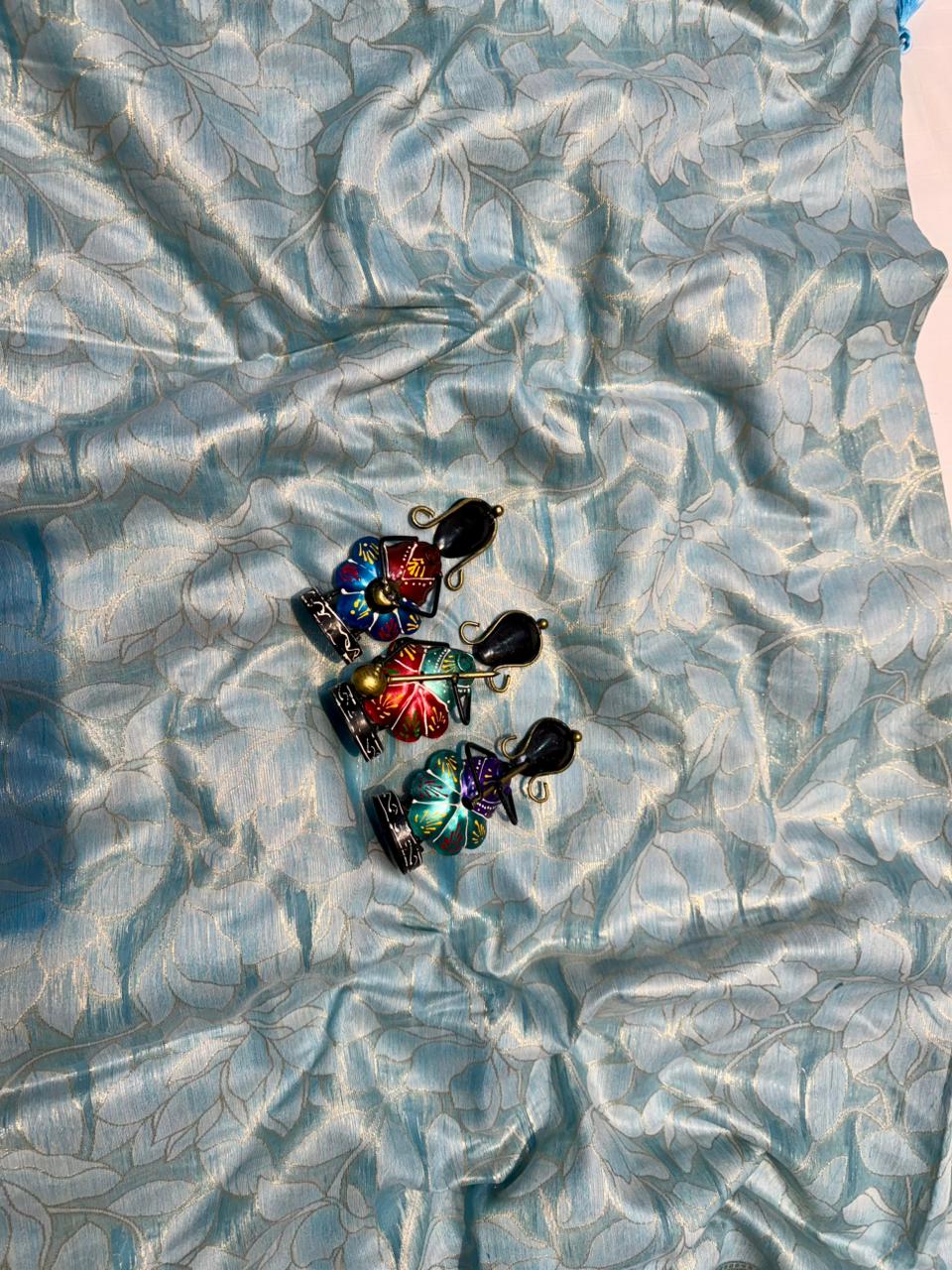 Tissue Cotton Sarees