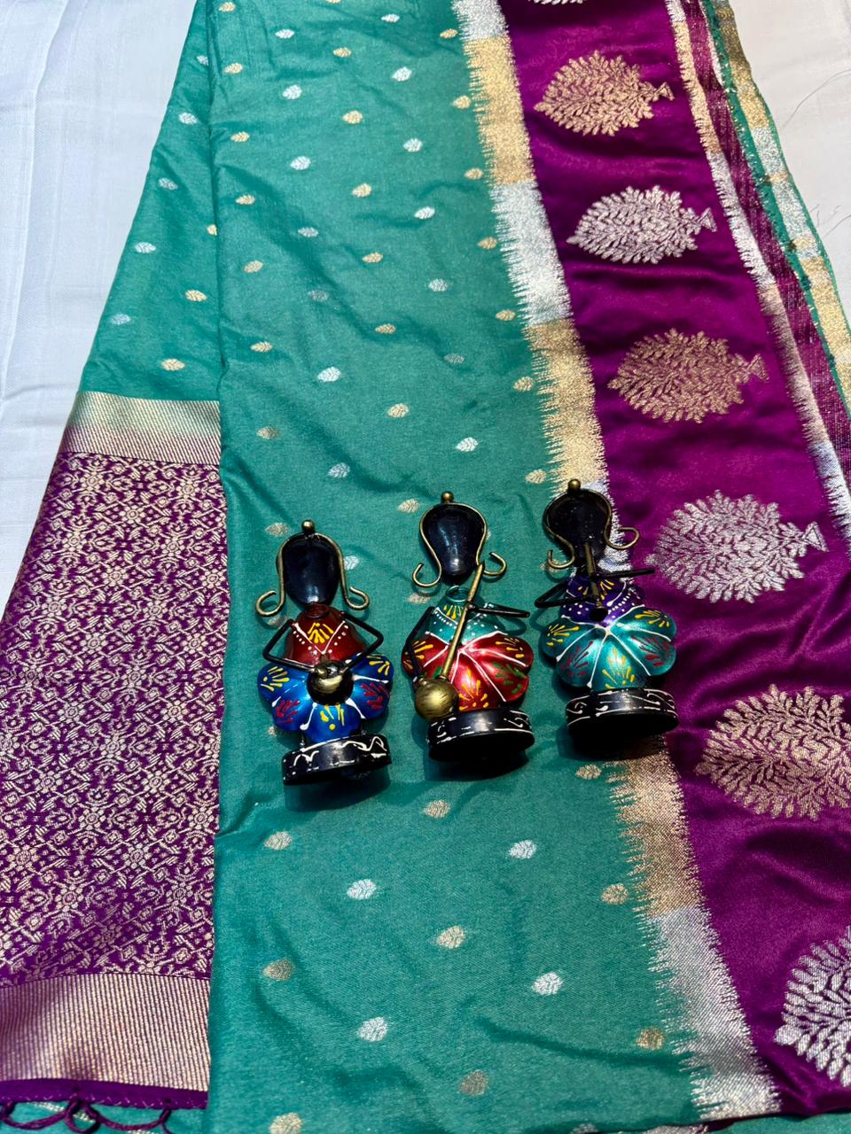 Georgette Sarees with Satin Border