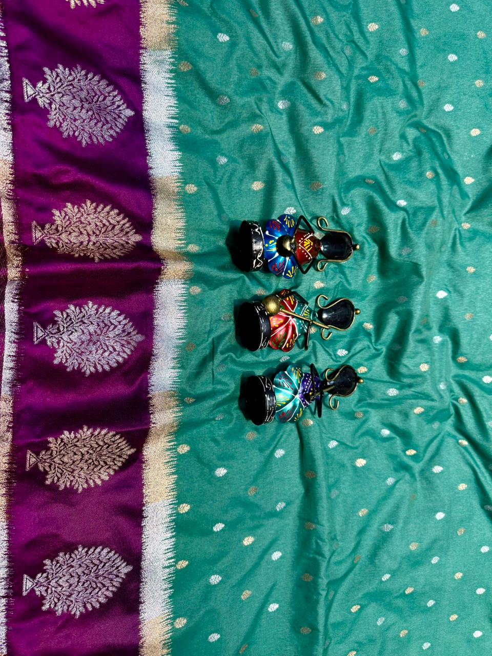 Georgette Sarees with Satin Border