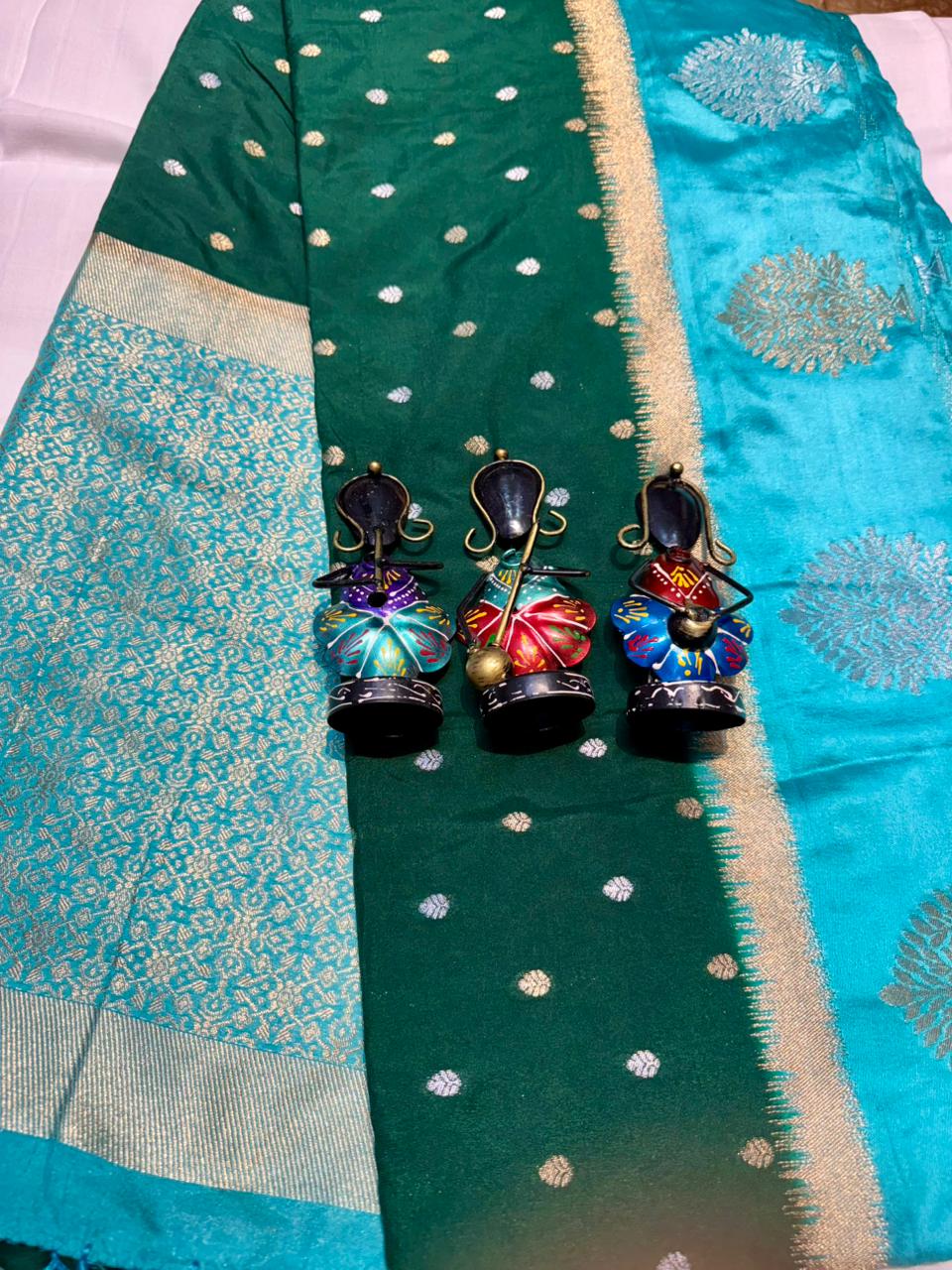 Georgette Sarees with Satin Border