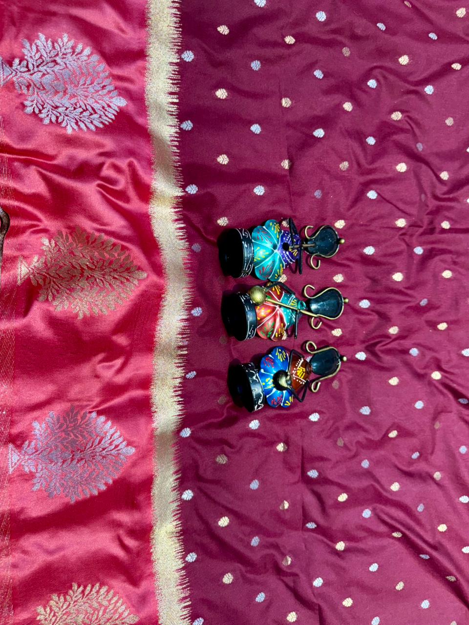 Georgette Sarees with Satin Border