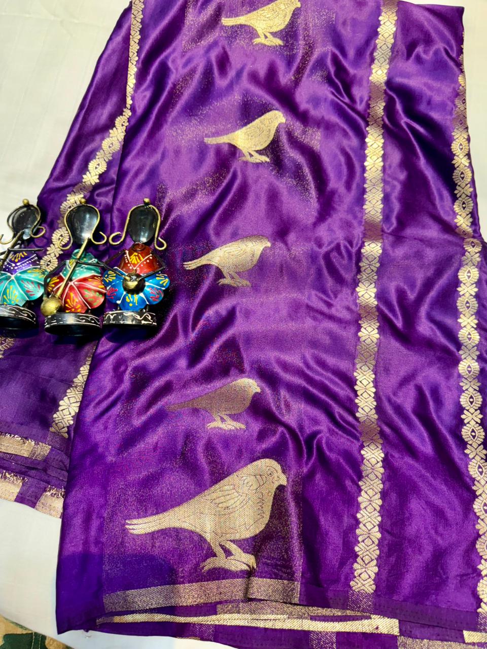 Monga silk saree.