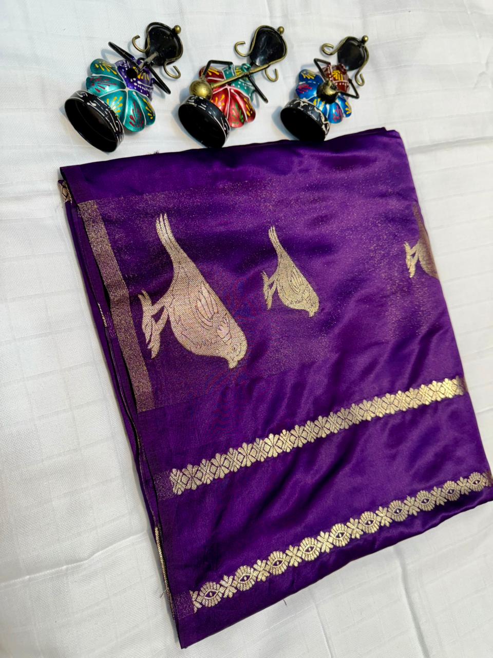Monga silk saree.