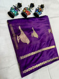 Monga silk saree.