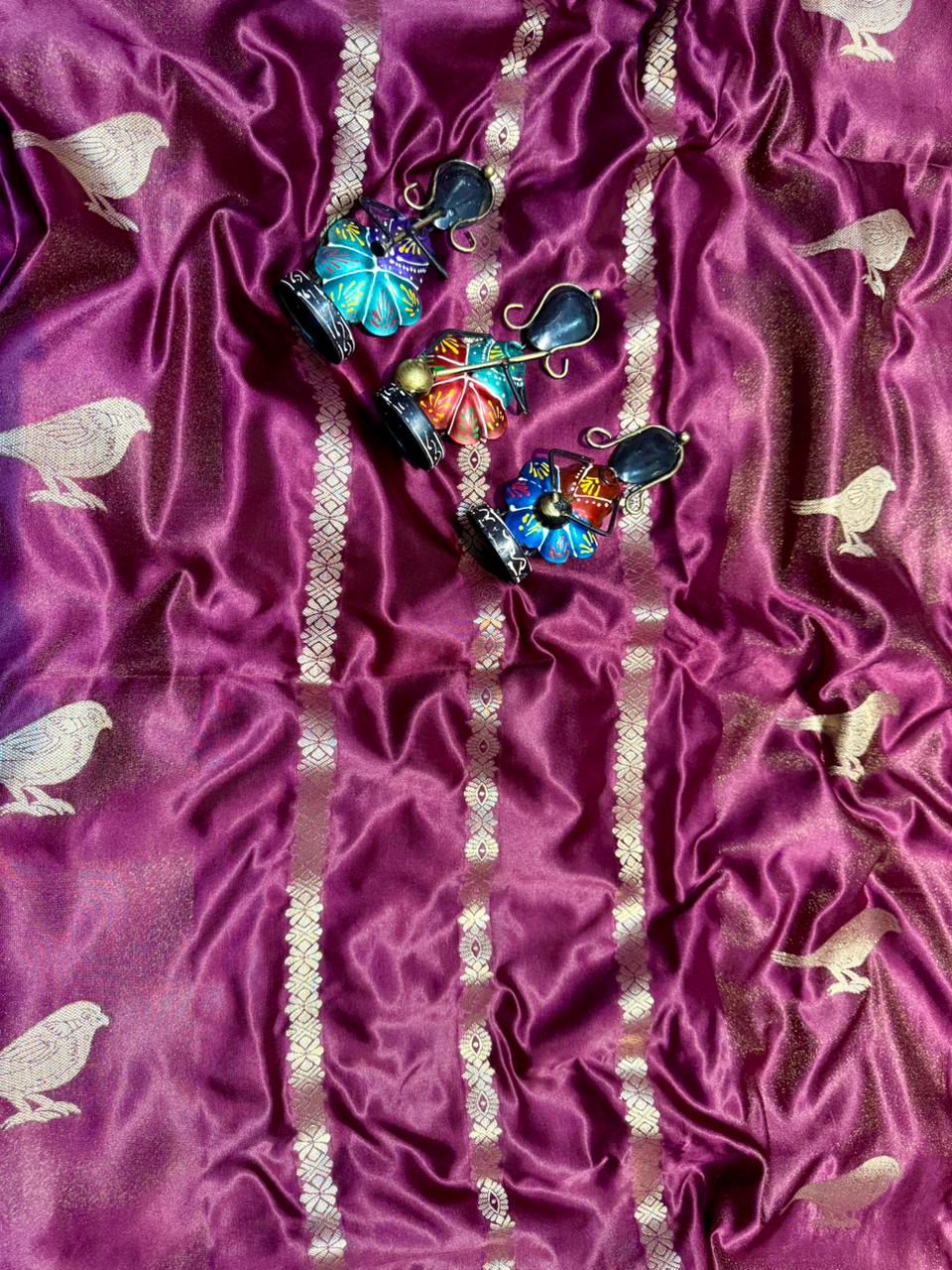 Monga silk saree.