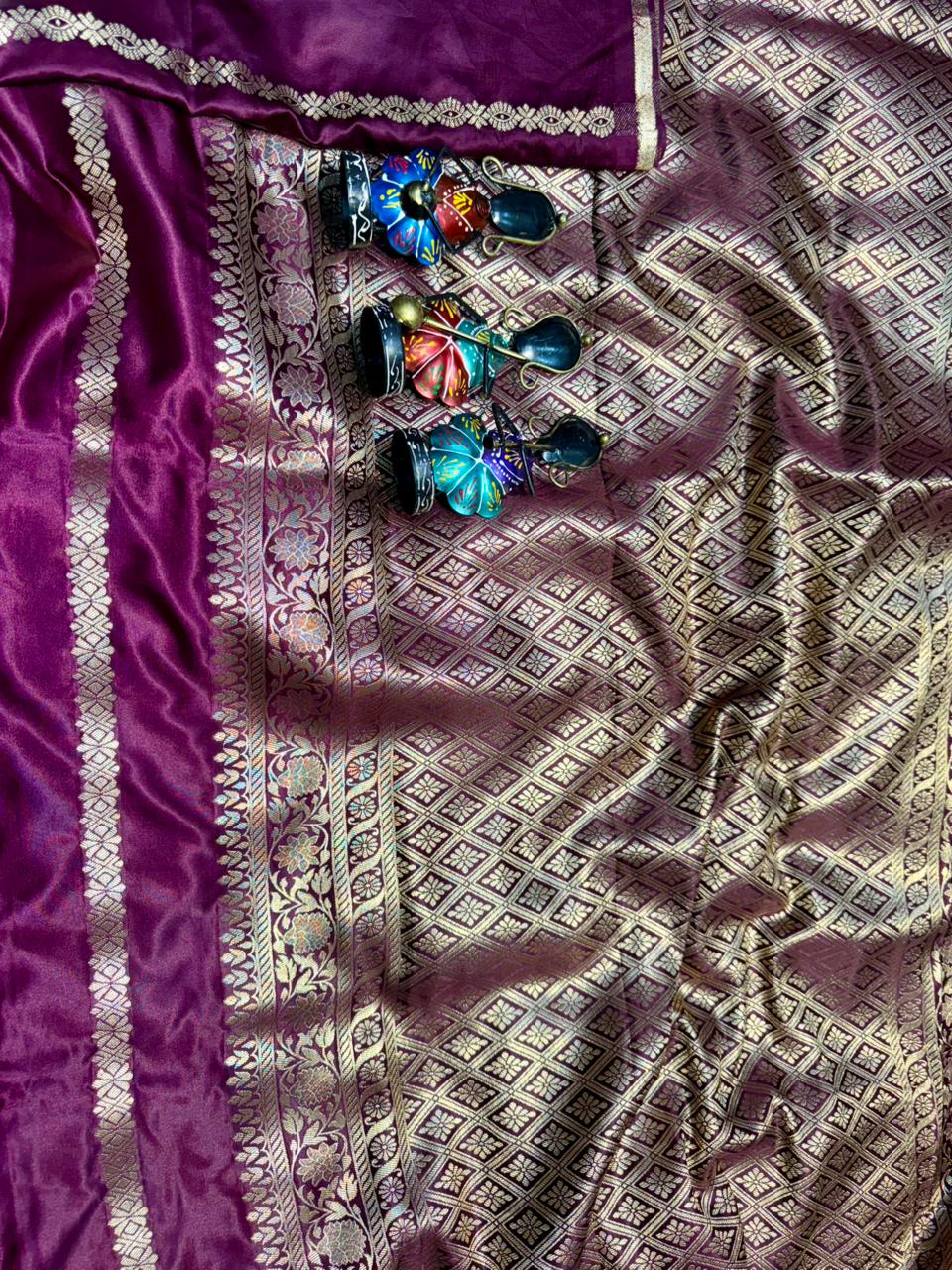 Monga silk saree.