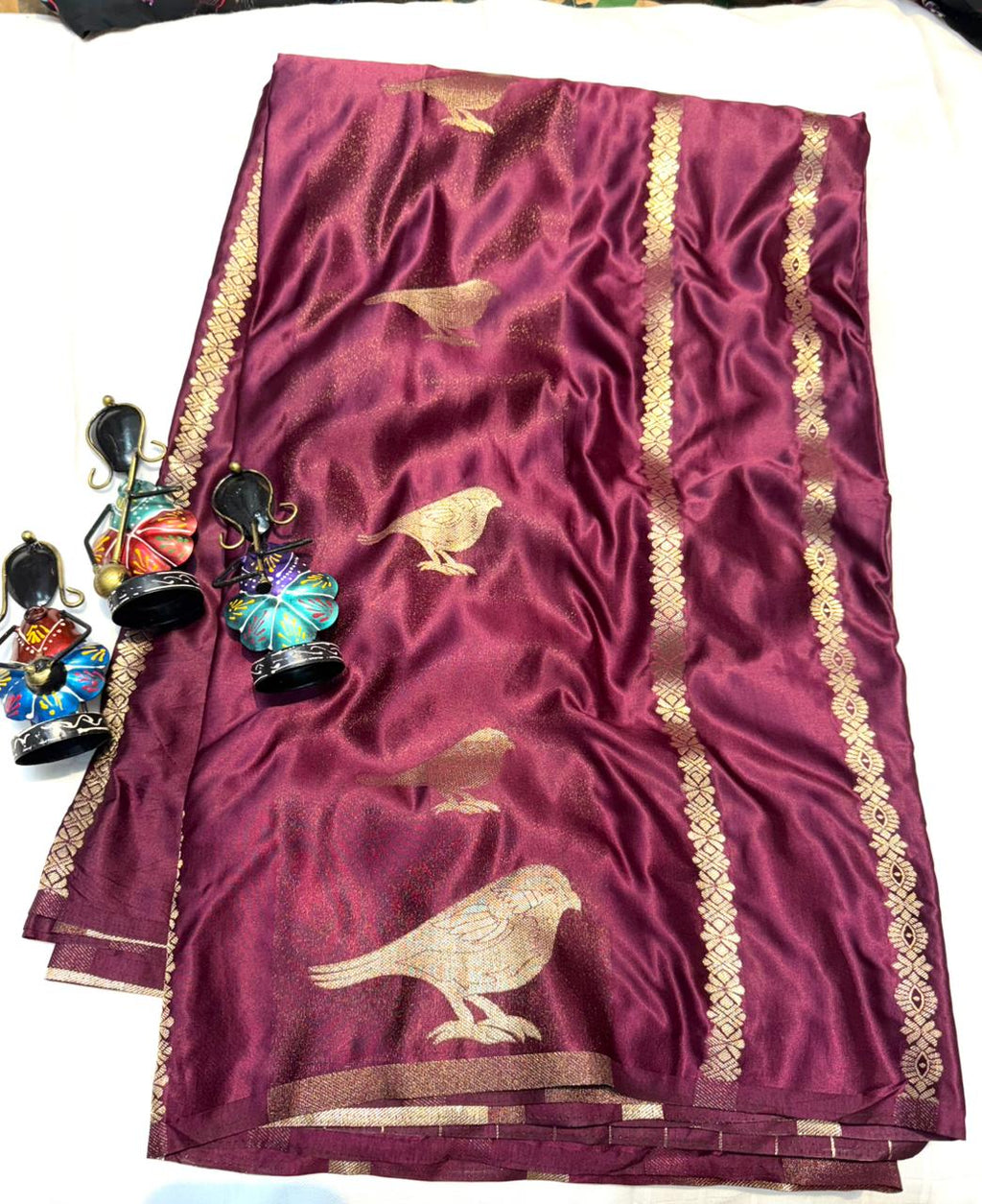 Monga silk saree.