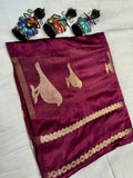 Monga silk saree.