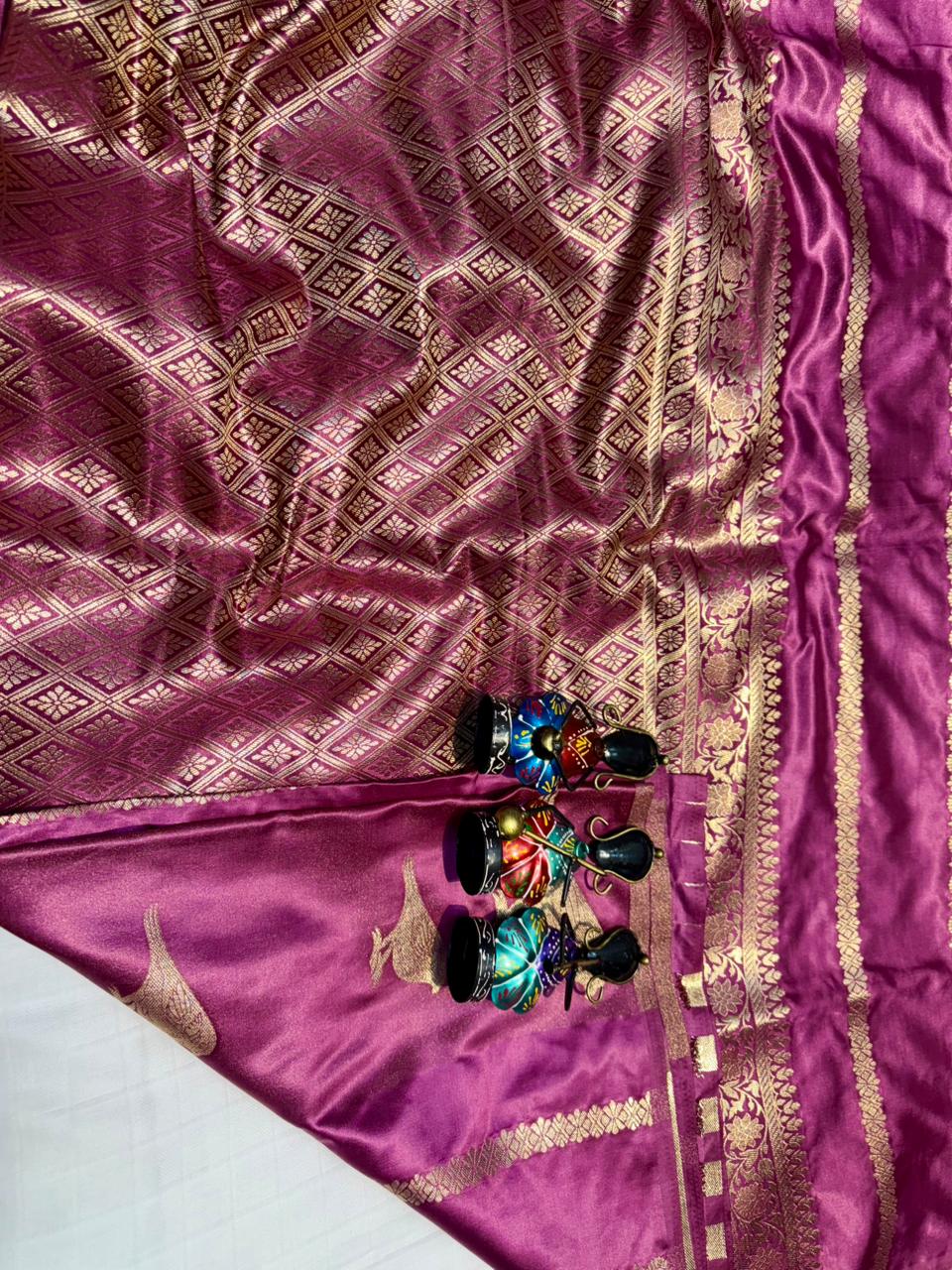 Monga silk saree.
