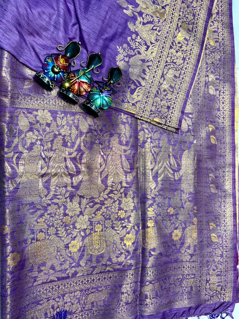 Banarasi Jaal Saree