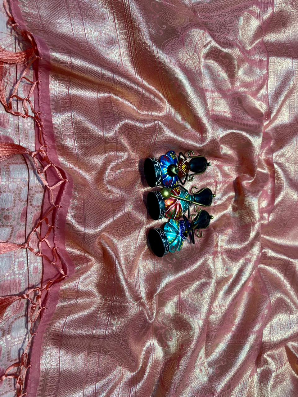 Tissue Cotton Sarees