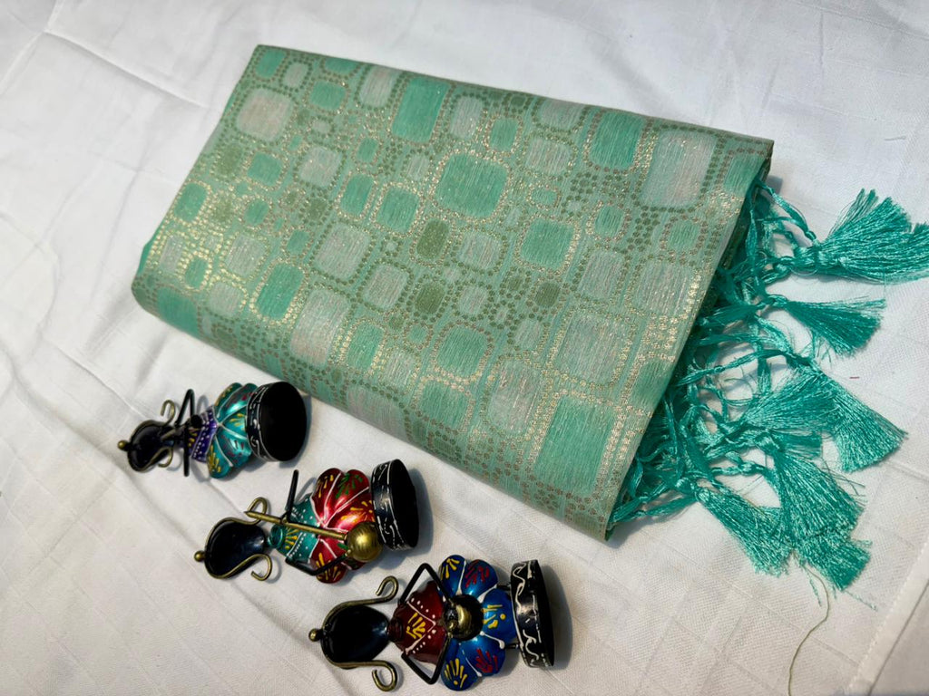 Tissue Cotton Sarees