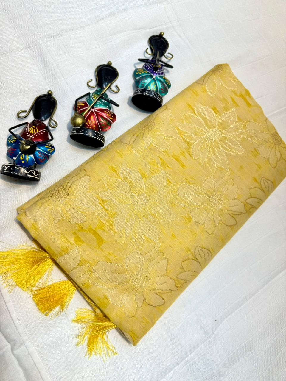 Tissue Cotton Sarees